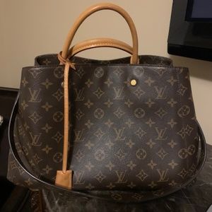Louis Vuitton MM Montaigne Monogram Handbag